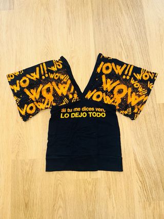 Blusa Desigual Si tu me dices ven, LO DEJO TODO