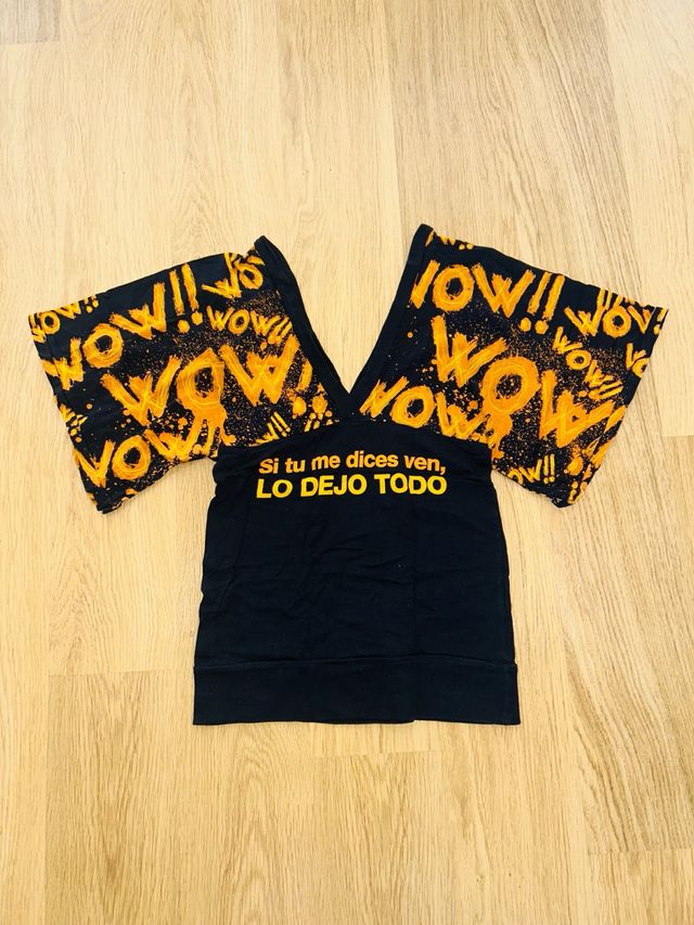 Blusa Desigual Si tu me dices ven, LO DEJO TODO