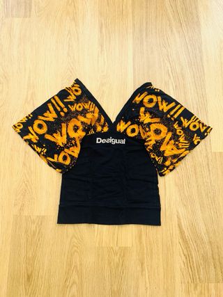 Blusa Desigual Si tu me dices ven, LO DEJO TODO