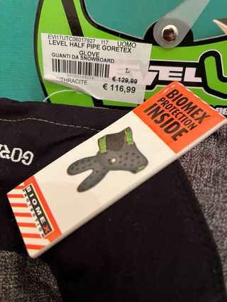 Guanti sci/snowboard Level Gore-Tex Uomo Taglia L