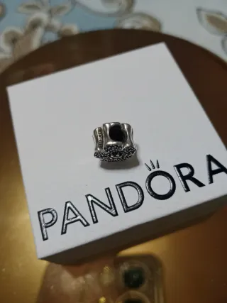 Pandora Charm Flor Morada