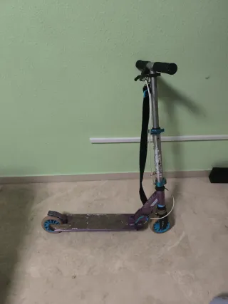 Patinete Oxelo Plegable Morado