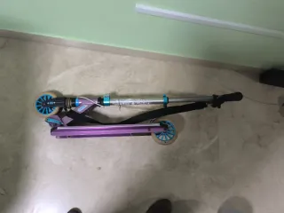 Patinete Oxelo Plegable Morado