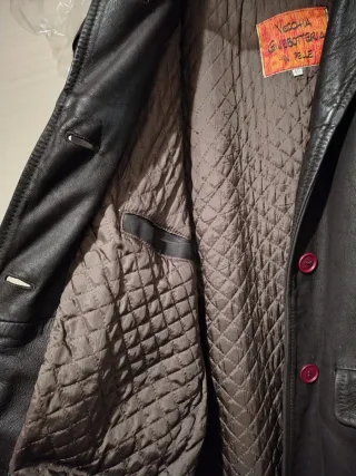 Giacca in vera pelle artigianale Vecchia Giubbotte