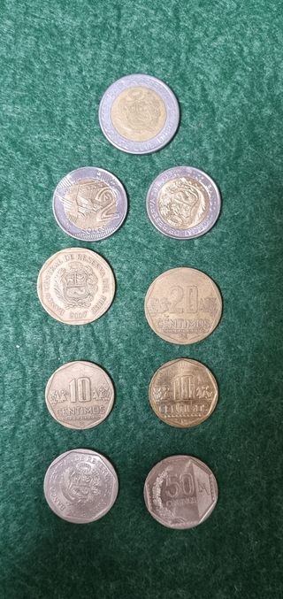 Monedas de Latinoamérica