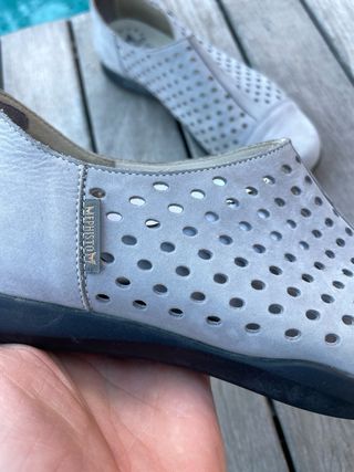 Zapatos Mephisto Clemence Piel Genuina Gris 40