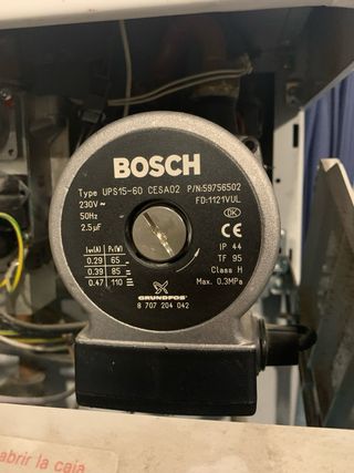 Termo eléctrico Caldera Calentador