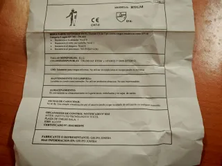 12 Guantes de trabajo lana HTGM Talla L