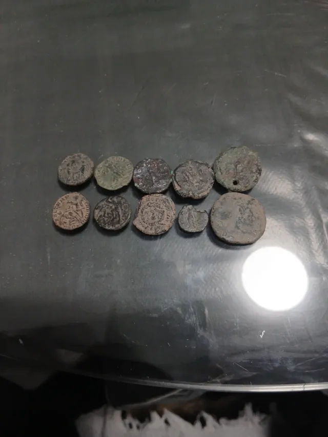 Lote de Monedas Romanas Antiguas