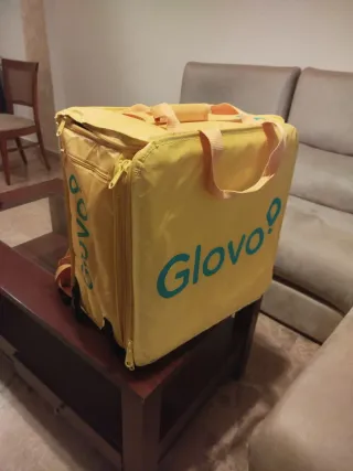 Mochila Glovo y Epi's Originales - Amarillo