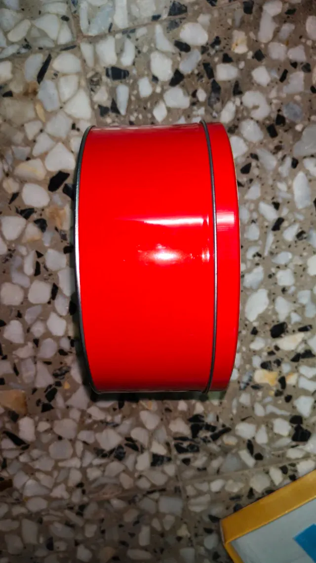 Scatola metallica Coca-Cola vintage