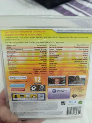 Juego PS3 SingStar Grandes Éxitos