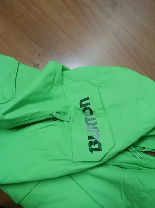 Pantalón de esquí Burton mujer verde