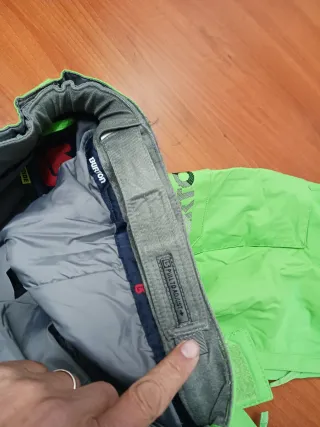 Pantalón de esquí Burton mujer verde