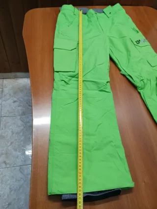 Pantalón de esquí Burton mujer verde