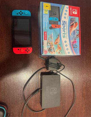 Nintendo Switch + Sports + Funda