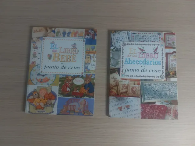 Libros de punto de cruz