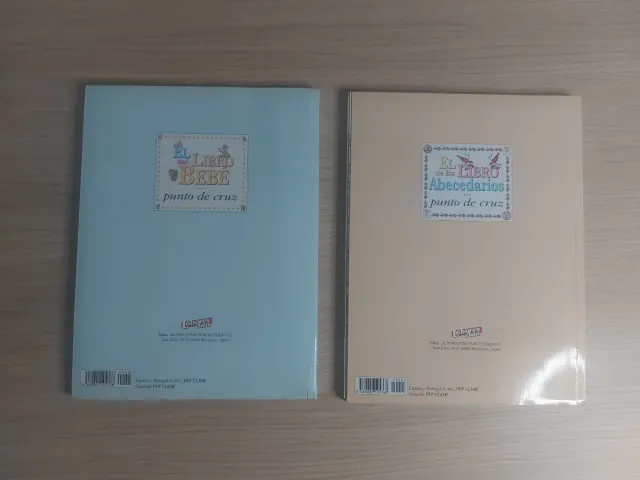 Libros de punto de cruz