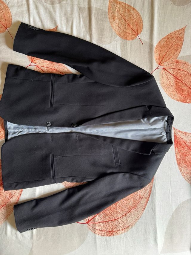 Americana Jack & Jones Negra Talla M