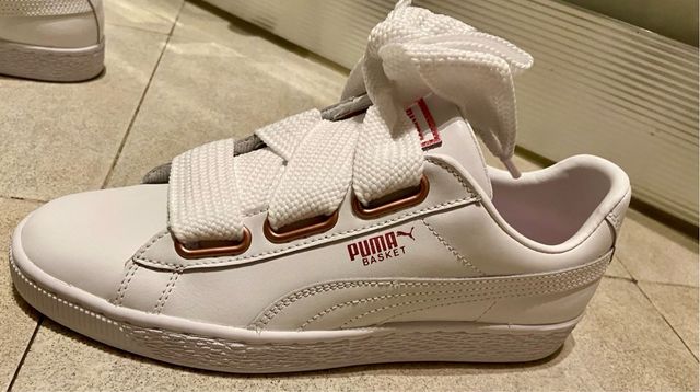 Puma Basket Heart Leather Wn's Rose Gold