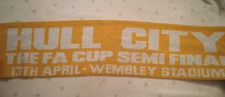 Bufanda Hull City A.F.C. Wembley The Tigers