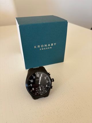 Reloj híbrido Kronaby Apex 43 Negro