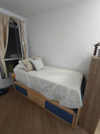 Cama individual con cajones/ cama nido