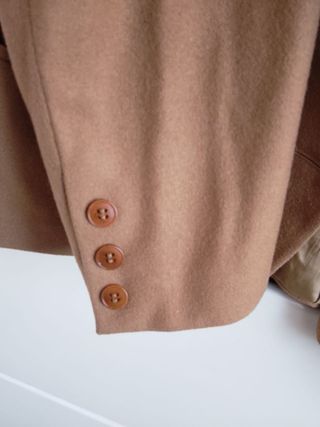 Giacca Blazer Vintage "Piu & Piu" Italy Beige Tg M