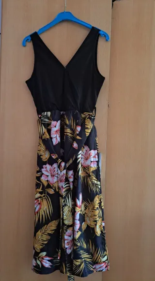 Vestido estampado floral talla S