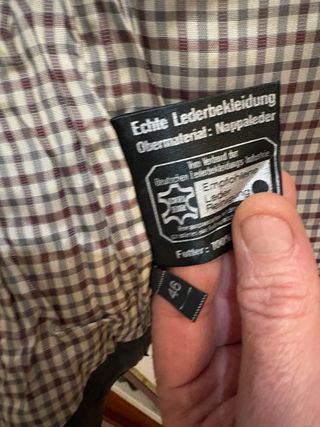 Gilet in vera pelle vintage anni '90