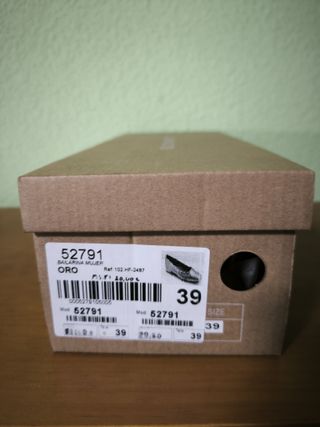 Bailarinas Buonarotti Doradas Talla 39