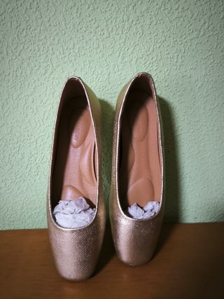 Bailarinas Buonarotti Doradas Talla 39