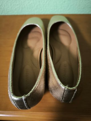 Bailarinas Buonarotti Doradas Talla 39