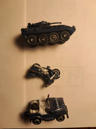 Set 3 Giocattoli: Carro, Moto, Auto