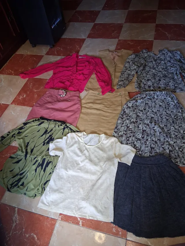 Lote Ropa Mujer: Blusas, Faldas y Vestidos
