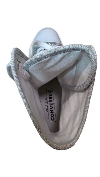 Converse Orgullo Plata Glitter Plataforma