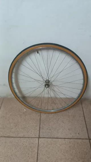 Ruedas completas Cromadas Bicicleta 26