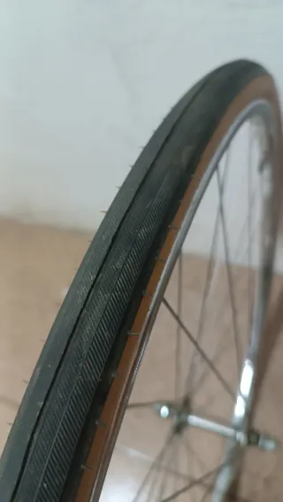 Ruedas completas Cromadas Bicicleta 26