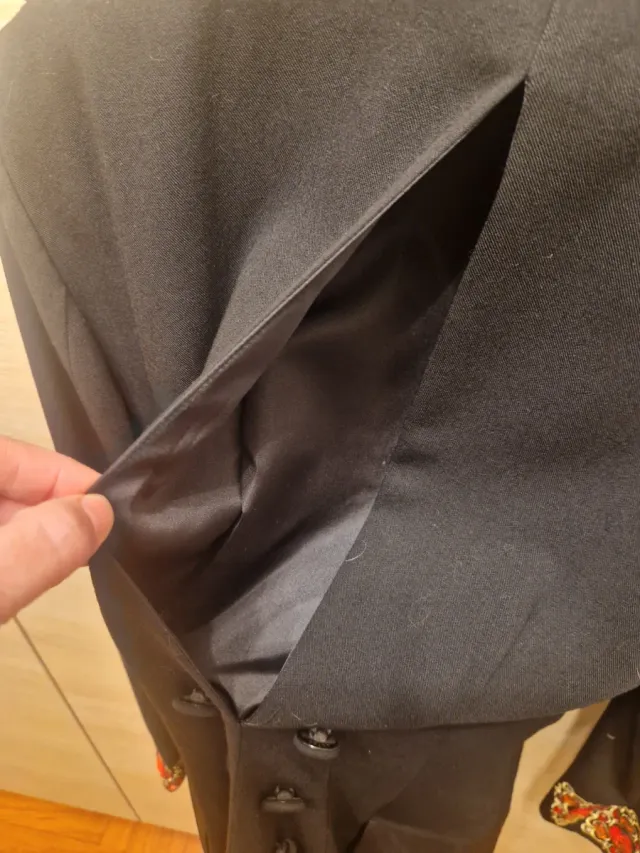 Cappotto vintage Shock nero S