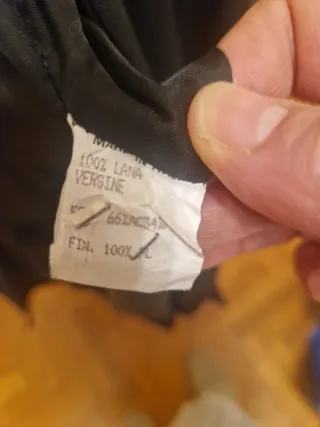 Cappotto vintage Shock nero S