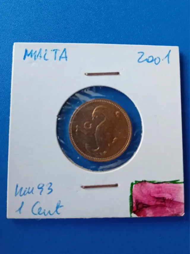 Moneda Malta 1 cent 2001