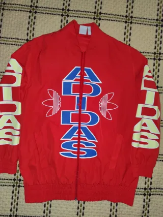 Chaqueta de mujer Adidas Roja y Amarilla