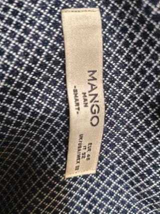 Chaqueta hombre Mango Gris Texturizada