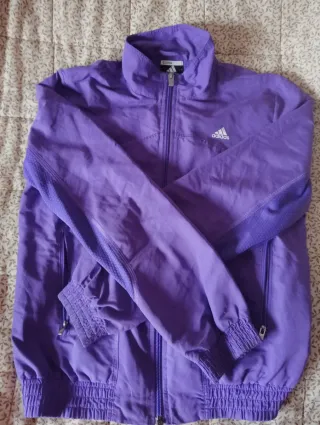 Chaqueta Adidas ClimaCool Morada Talla L