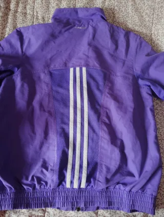 Chaqueta Adidas ClimaCool Morada Talla L