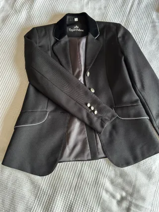 Chaqueta de equitación Equi-Thème Negra
