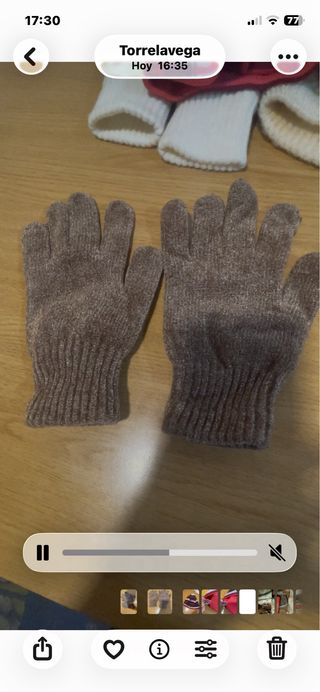 Gorro Roxy rayas marrón y rosa