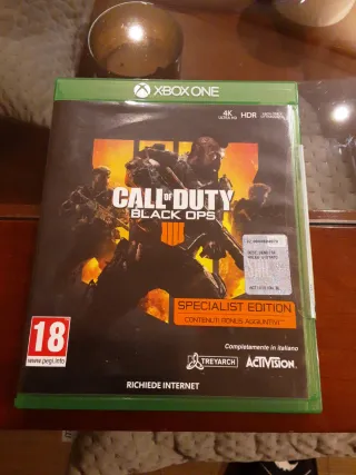 Call of Duty Black Ops 4 Specialist Edition Xbox O