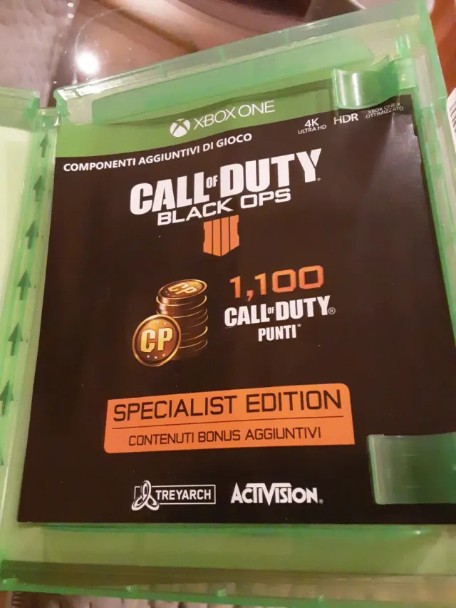 Call of Duty Black Ops 4 Specialist Edition Xbox O