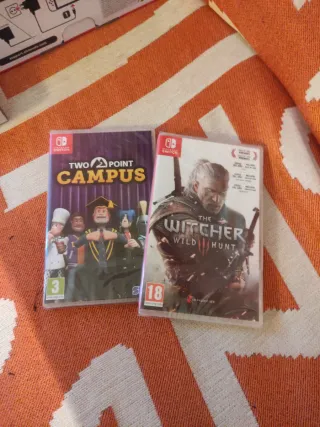 Nintendo Switch OLED Blanca + Juegos